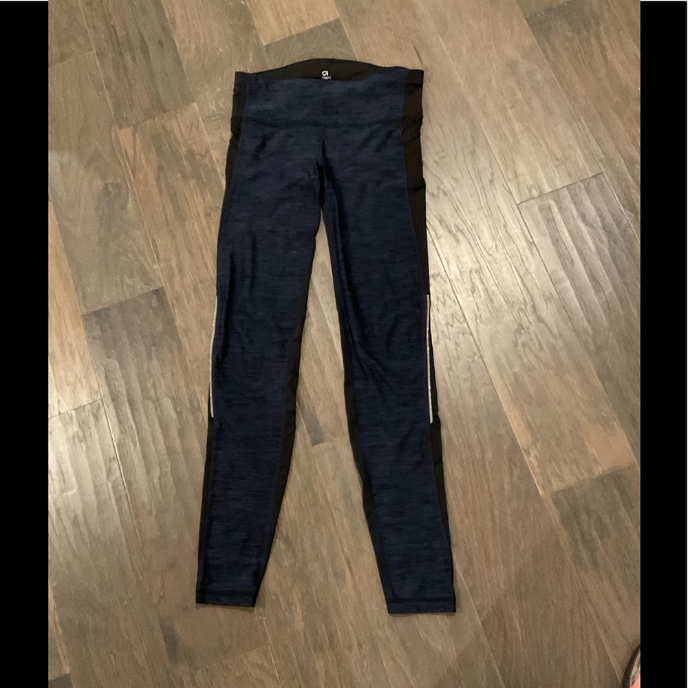Gap Factory Gapfit Leggings Navy Heather/Black, Size XS